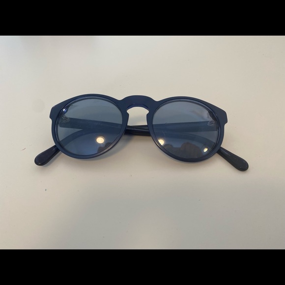 Retro Superfuture Cobalt Blue Sunglasses - Picture 12 of 15